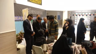 پویش «جهاد هنرمندانه» در دانشگاه ملی مهارت؛ روایتگری هنرمندانه دانشجویان از مقاومت مردم ایران اسلامی 11