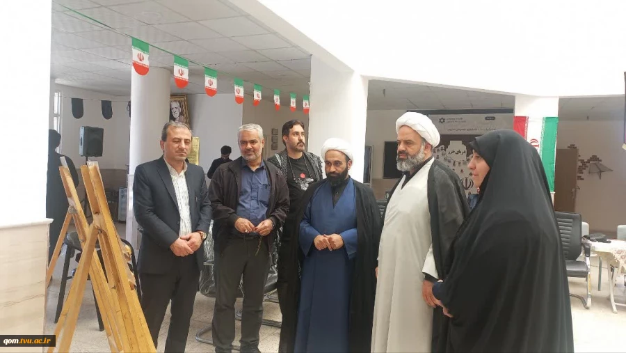 پویش «جهاد هنرمندانه» در دانشگاه ملی مهارت؛ روایتگری هنرمندانه دانشجویان از مقاومت مردم ایران اسلامی 14
