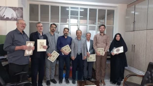 تجلیل از کارکنان حوزه آموزش دانشگاه ملی مهارت واحد استانی قم به مناسبت هفته آموزش 6