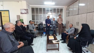 تجلیل از کارکنان حوزه آموزش دانشگاه ملی مهارت واحد استانی قم به مناسبت هفته آموزش 7