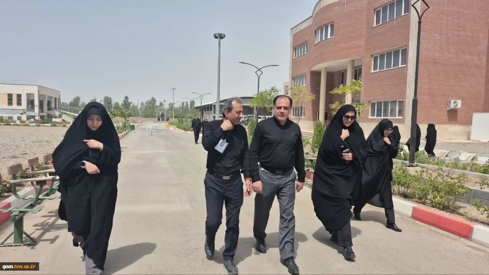 بازدید مدیرکل حوزه ریاست و روابط عمومی دانشگاه ملی مهارت از اماکن اسکان واحد استانی قم