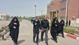 بازدید مدیرکل حوزه ریاست و روابط عمومی دانشگاه ملی مهارت از اماکن اسکان واحد استانی قم 2