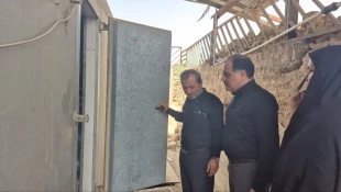 بازدید مدیرکل حوزه ریاست و روابط عمومی دانشگاه ملی مهارت از اماکن اسکان واحد استانی قم 7