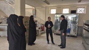 بازدید مدیرکل حوزه ریاست و روابط عمومی دانشگاه ملی مهارت از اماکن اسکان واحد استانی قم 8