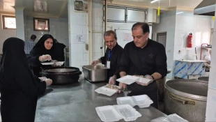 بازدید مدیرکل حوزه ریاست و روابط عمومی دانشگاه ملی مهارت از اماکن اسکان واحد استانی قم 9