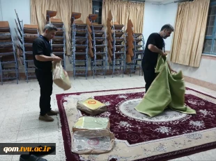 میزبانی دانشگاه ملی مهارت واحد استانی قم از زائران مراسم بدرقه آقای شهید ایران 
 13