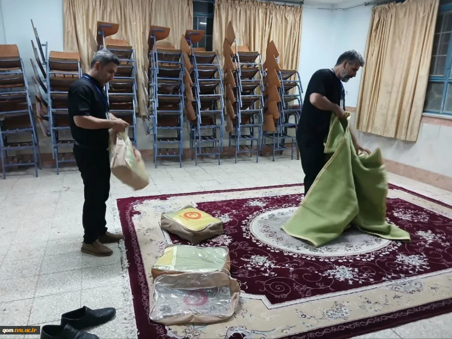 میزبانی دانشگاه ملی مهارت واحد استانی قم از زائران مراسم بدرقه آقای شهید ایران 
 13
