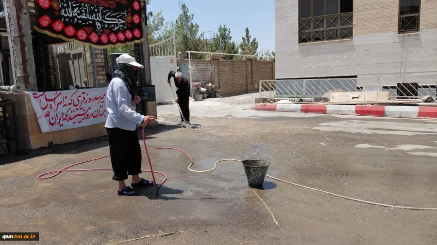 میزبانی دانشگاه ملی مهارت واحد استانی قم از زائران مراسم بدرقه آقای شهید ایران 
 14
