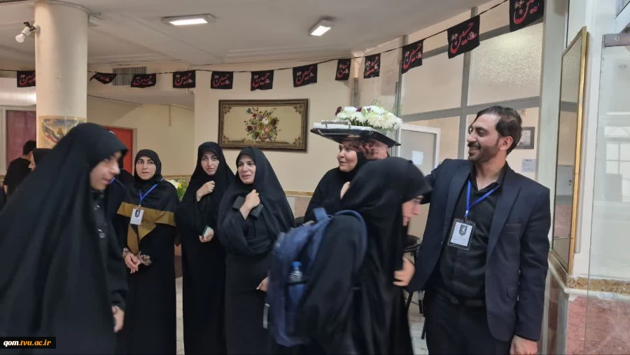 میزبانی دانشگاه ملی مهارت واحد استانی قم از زائران مراسم بدرقه آقای شهید ایران 5