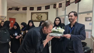میزبانی دانشگاه ملی مهارت واحد استانی قم از زائران مراسم بدرقه آقای شهید ایران 6