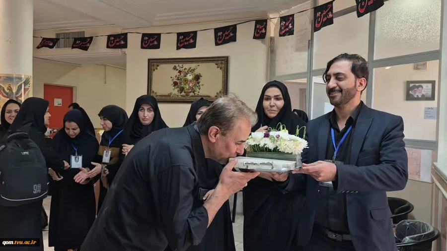 میزبانی دانشگاه ملی مهارت واحد استانی قم از زائران مراسم بدرقه آقای شهید ایران 6