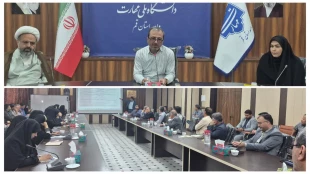 برگزاری جلسه شورای اداری دانشگاه ملی مهارت واحد استانی قم به مناسبت روز کارمند  2