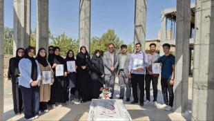 اعزام دانشجویان دانشگاه ملی مهارت واحد استانی قم به مرحله کشوری سی‌وسومین جشنواره فرهنگی هنری قرآن و عترت 4