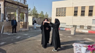 استقبال مسئولان دانشگاه ملی مهارت واحد استانی قم از دانشجویان در نخستین روز سال تحصیلی جدید 3