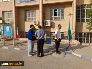 استقبال مسئولان دانشگاه ملی مهارت واحد استانی قم از دانشجویان در نخستین روز سال تحصیلی جدید 8