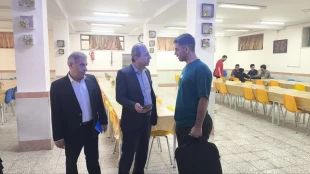 بازدید رئیس و معاونین دانشگاه ملی مهارت واحد استانی قم از اماکن آموزشی و رفاهی دانشگاه و بررسی آمادگی برای آغاز سال تحصیلی جدید 3