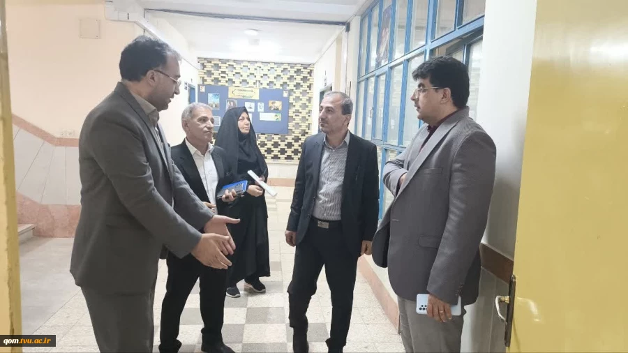 بازدید رئیس و معاونین دانشگاه ملی مهارت واحد استانی قم از اماکن آموزشی و رفاهی دانشگاه و بررسی آمادگی برای آغاز سال تحصیلی جدید 6