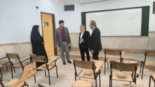 بازدید رئیس و معاونین دانشگاه ملی مهارت واحد استانی قم از اماکن آموزشی و رفاهی دانشگاه و بررسی آمادگی برای آغاز سال تحصیلی جدید 9