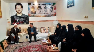 پیوند علم و شهادت؛
 دیدار مسئولان آموزشکده دختران قم با خانواده شهید جمیل‌پور